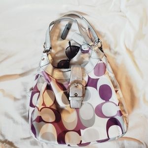 🔥💞 COACH BAG - PURPLE OVERSIZED